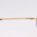 CHANEL Rimless CC Sunglasses metal Gray CC Auth am12112M-13