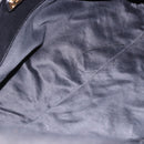 Miu Miu Matelasse Hand Bag Leather 2way Black Gold Auth am12113V-11