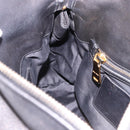 Miu Miu Matelasse Hand Bag Leather 2way Black Gold Auth am12113V-22
