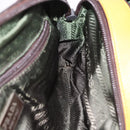 PRADA Hand Bag Leather Yellow Silver Auth am12115V-18