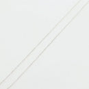 TIFFANY&Co. Double Rubbing Heart Necklace Ag925 Silver Auth am12119M-10