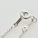 TIFFANY&Co. Double Rubbing Heart Necklace Ag925 Silver Auth am12119M-12