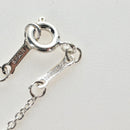 TIFFANY&Co. Double Rubbing Heart Necklace Ag925 Silver Auth am12119M-13