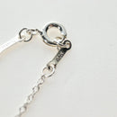 TIFFANY&Co. Double Rubbing Heart Necklace Ag925 Silver Auth am12119M-7