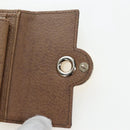 GUCCI GG Canvas Trifold Wallet Beige Gold Auth am12120V-20