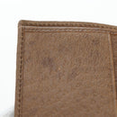 GUCCI GG Canvas Trifold Wallet Beige Gold Auth am12120V-9