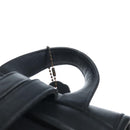 Coach Backpack Leather Black Gold Auth am12121A-8