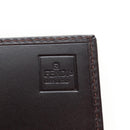 FENDI Zucca Canvas Bifold Wallet Long Wallet Black Brown Auth am12123V-16