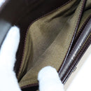 FENDI Zucca Canvas Bifold Wallet Long Wallet Black Brown Auth am12123V-18