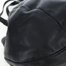 GUCCI Fringe Tote Bag Leather Black Gold 257029 Auth am12125V-8
