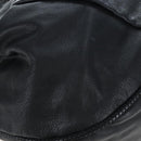 GUCCI Fringe Tote Bag Leather Black Gold 257029 Auth am12125V-16