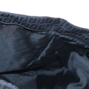 FENDI Zucchino Canvas Tote Bag Black Silver Auth am12126V-18