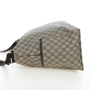 GUCCI GG Supreme Shoulder Bag PVC Beige Gold 201767 Auth am12127V-3