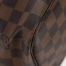 LOUIS VUITTON Damier Ebene Rose valerine Neverfull MM Bag N41603 Auth am12129M-9