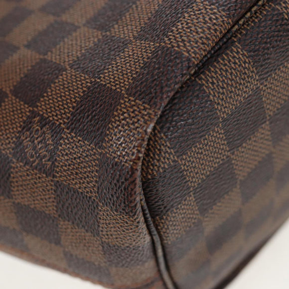LOUIS VUITTON Damier Ebene Rose valerine Neverfull MM Bag N41603 Auth am12129M
