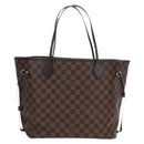 LOUIS VUITTON Damier Ebene Rose valerine Neverfull MM Bag N41603 Auth am12129M-13