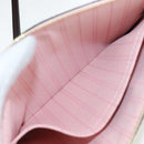 LOUIS VUITTON Damier Ebene Rose valerine Neverfull MM Bag N41603 Auth am12129M-29