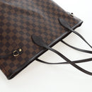 LOUIS VUITTON Damier Ebene Rose valerine Neverfull MM Bag N41603 Auth am12129M-6