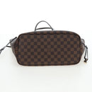 LOUIS VUITTON Damier Ebene Rose valerine Neverfull MM Bag N41603 Auth am12129M-5