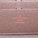 LOUIS VUITTON Damier Ebene Zippy Wallet Long Wallet N41661 LV Auth am12132V-19
