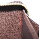 LOUIS VUITTON Damier Ebene Zippy Wallet Long Wallet N41661 LV Auth am12132V-11
