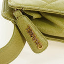 CHANEL Waist bag Caviar Skin Lime Yellow Gold CC Auth am12134V-17