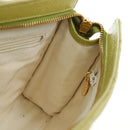 CHANEL Waist bag Caviar Skin Lime Yellow Gold CC Auth am12134V-20