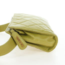 CHANEL Waist bag Caviar Skin Lime Yellow Gold CC Auth am12134V-5