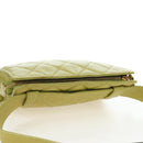CHANEL Waist bag Caviar Skin Lime Yellow Gold CC Auth am12134V-7