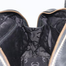 CHANEL Wild Stitch Hand Bag Leather Black CC Auth am12135-19