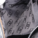 CHANEL Wild Stitch Hand Bag Leather Black CC Auth am12135-23