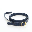 VALENTINO Hand Bag Leather 2way Blue Gold Auth am12139V-12