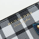 BURBERRY Christine Applique Round Wallet Leather Multicolor Gold Auth am12140V-14