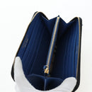 BURBERRY Christine Applique Round Wallet Leather Multicolor Gold Auth am12140V-17