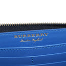 BURBERRY Christine Applique Round Wallet Leather Multicolor Gold Auth am12140V-18