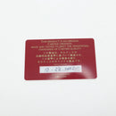 CARTIER happy Birthday Long Wallet Patent leather Bordeaux Auth am12142V-11