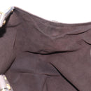 LOUIS VUITTON Monogram Punching Mahina XL Bag Leather Brown M95714 Auth am12145V-20