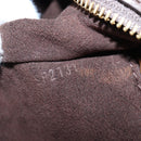 LOUIS VUITTON Monogram Punching Mahina XL Bag Leather Brown M95714 Auth am12145V-11