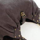 LOUIS VUITTON Monogram Punching Mahina XL Bag Leather Brown M95714 Auth am12145V-6