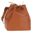 LOUIS VUITTON Epi Petit Noe Shoulder Bag Zipangu Gold M44108 LV Auth am12147V-1