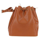 LOUIS VUITTON Epi Petit Noe Shoulder Bag Zipangu Gold M44108 LV Auth am12147V-2
