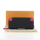 LOUIS VUITTON Epi Portefeuille Clemence Long Wallet Black M62968 Auth am12154M-12