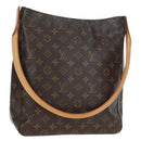 LOUIS VUITTON Monogram Looping GM Shoulder Bag M51145 LV Auth am12156V-1