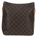 LOUIS VUITTON Monogram Looping GM Shoulder Bag M51145 LV Auth am12156V-2
