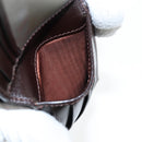 FENDI Zucca Canvas Bifold Wallet Black Brown Auth am12162V-20