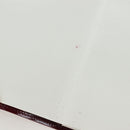 CARTIER Happy Birthday Note Cover Patent leather Bordeaux Gold Auth am12165V-19