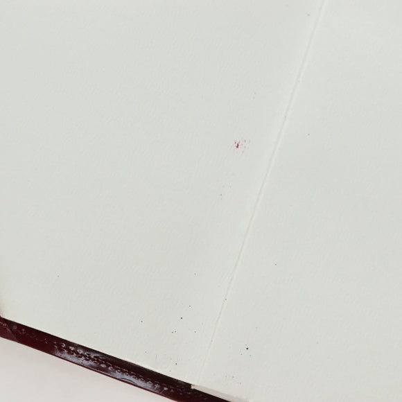 CARTIER Happy Birthday Note Cover Patent leather Bordeaux Gold Auth am12165V