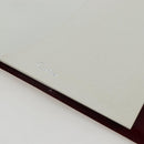 CARTIER Happy Birthday Note Cover Patent leather Bordeaux Gold Auth am12165V-20