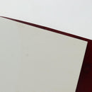 CARTIER Happy Birthday Note Cover Patent leather Bordeaux Gold Auth am12165V-21