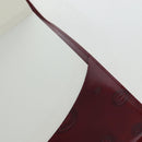 CARTIER Happy Birthday Note Cover Patent leather Bordeaux Gold Auth am12165V-27